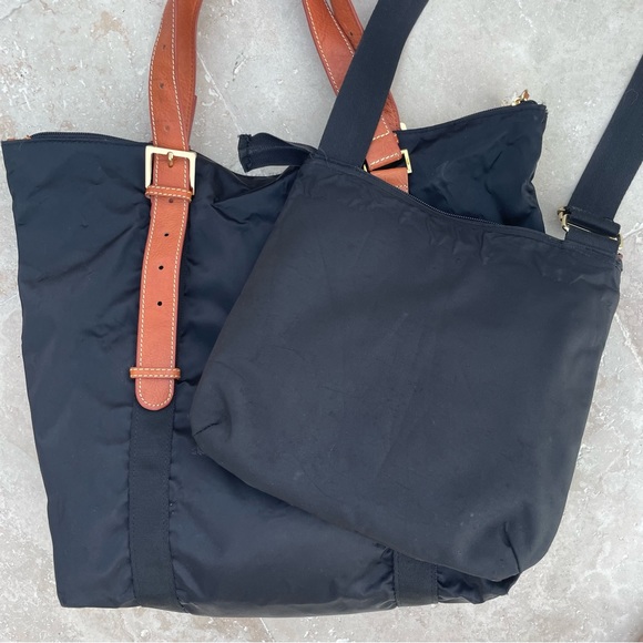 BRIC’S 🇮🇹 Travel Bag Bundle Shoppper and Envelop Crossbody in Black - Picture 11 of 11